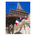 eiffel, vegas post card