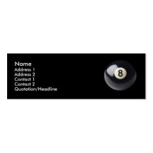Eight-Ball Business Card