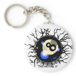 Eight Ball Key Chain