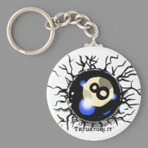 Eight Ball keychains
