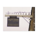 Eight Bells Pub Sign Postcard