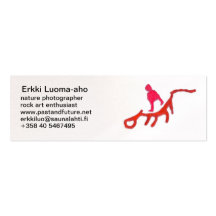 Eight divers business cards