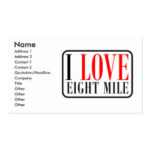 Eight Mile, Alabama Business Card