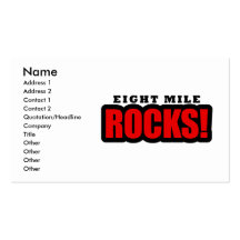 Eight Mile, Alabama Business Card