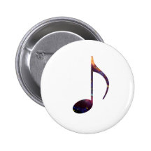 eight note nebula 1 pinback button