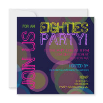 Eighties Party! Invitation