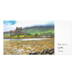 Eilean Donan Castle colour, Custom Photo Card