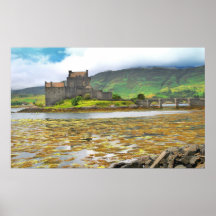 Eilean Donan Castle colour Print