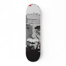 einstien skate board deck