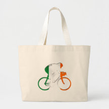 Eire Irish cycling flag of Ireland bicycle gear Bags