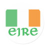 EIRE Irish Flag Stickers