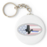 EKG Paramedic USA Keychain