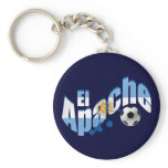 El Apache Argentina Fútbol lovers fans gifts Key Chains