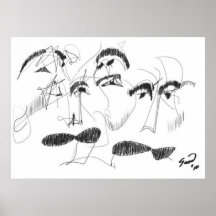 El Bigote del Abuelo/Grandfather's Moustache Posters