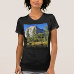 El Capitan And Merced River In Yosemite Park Tee Shirt