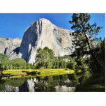 El Capitan And Merced River In Yosemite photo sculptures