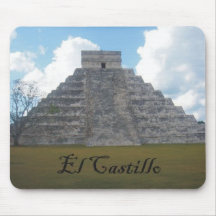 El Castillo - A symbol of the great Mayan calendar Mouse Pad