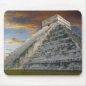 El Castillo at Chichen Itza, Mexico mousepads