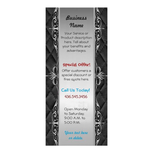 El Dorado - Silver Custom Rack Cards