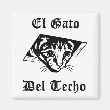 El Gato Del Techo Magnets