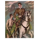 El Greco's Saint Martin and the Beggar, circa 1600 flyers