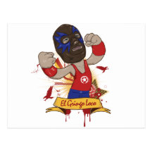 El Gringo Loco Postcard