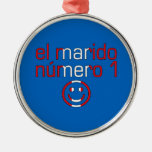 El Marido Número 1 - Number 1 Husband in Peruvian Christmas Tree Ornament