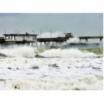 El Nino Waves Piers Ocean Seagulls Cafes photo sculptures