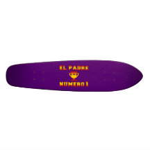 El Padre Número 1 #1 Dad in Spanish Father's Day Skateboard Deck