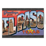El Paso Texas Card