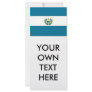 El Salvador Flag Custom Rack Cards