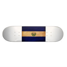 El Salvador Flag Skate Decks