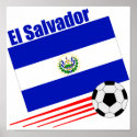 El Salvador Soccer Team posters