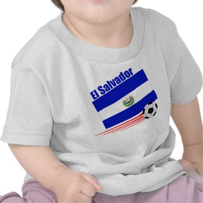 El Salvador Soccer Team Shirts by worldwidesoccer
