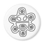 El Sol Taino magnets