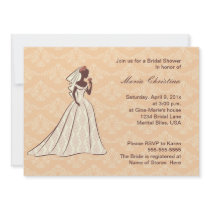 Elaborate Elegance Bridal Shower Invitation