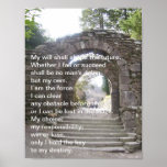 Elaine Maxwell. My Will shall shape the future posters
