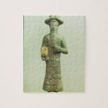 Elamite God with Golden Hand from Susa, Southweste Jigsaw Puzzle