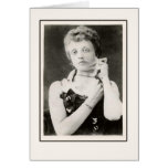 Elastic Skinned Woman Photo on Cards, Postcards