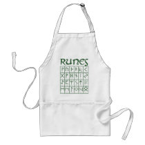Elder Futhark Runes Aprons