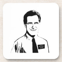 Elder Mitt Romney Drink Coasters