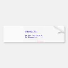 ele-Mental Bumper Sticker
