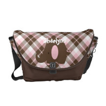 Ele-n-Friends Elephant Messenger Bag Pink n Brown2