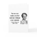 Eleanor Roosevelt Quote 1b Greeting Cards