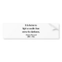 Eleanor Roosevelt Quote 3a bumper stickers