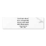 Eleanor Roosevelt Quote 5a bumper stickers