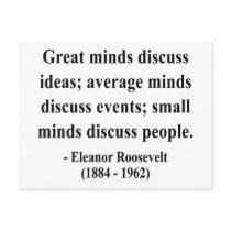 Eleanor Roosevelt Quote 5a Postcard
