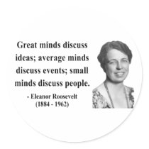 Eleanor Roosevelt Quote 5b Sticker