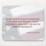 Eleanor Roosevelt Quote mousepads