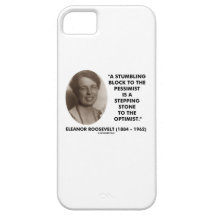 Eleanor Roosevelt Stumbling Block Stepping Stone iPhone 5 Cases